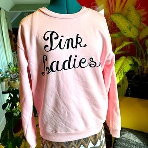 Grease Pink Ladies Sweatshirt Size Large New Without Tags